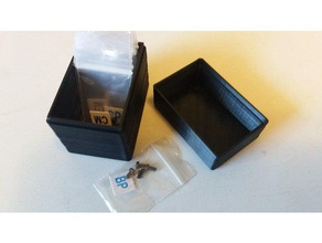 petite boîte de l'organisation la stockage petites pièces le rangement 3d print model - Mito3D