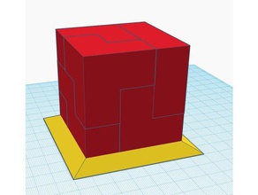 3x3 puzzle cube puzzles 3d print model - Mito3D