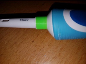 oral b color ring bathroom oral-b oralb toothbrush 3d print model - Mito3D