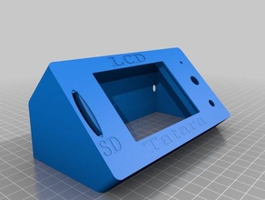 couvercle lcd berarbeitet tatara L'impression 3d 3d print model - Mito3D