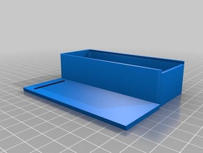 özelleştirilmiş band-aide kutusu kaplar 3d print model - Mito3D