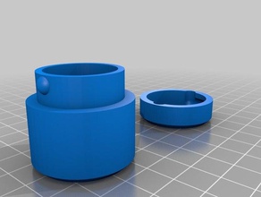 Zerstäuber-box oumier wasp nano Container kundengebundene 3d print model - Mito3D
