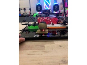 kurbağa düğme 3d baskı 3dx 3d print model - Mito3D