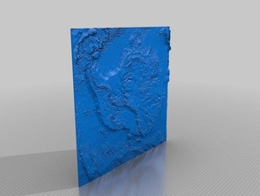 antártica modelo 3d removível folhas de gelo a antártida 3d print model - Mito3D