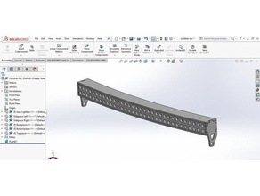 1 10 rc barra de luces La impresión en 3d axial scx10 crawler 3d print model - Mito3D