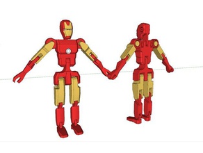 la figura de ironman ver juegos y juguetes 3d print model - Mito3D