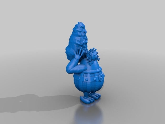 obelix taş oyuncaklar ve oyunlar asterix çizgi film karakteri 3D print model - Mito3D