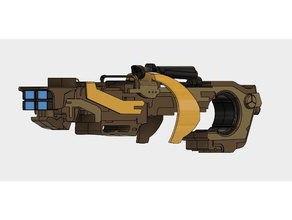 guardians galaxy - rocket raccoon seine Waffe Kostüm genial cool cosplay cosplay-Accessoire prop Spaß Zukunft geek geeky gun nerd nerdy schön Waschbär Rakete Raum 3d print model - Mito3D