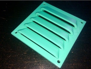 ventilation grill 3d printing 3d print model - Mito3D