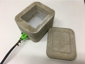 caixa do aquecedor ptc elemento as ferramentas molde 3d print model - Mito3D