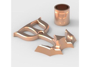 anchor - procejt pszi bracciali 3d print model - Mito3D
