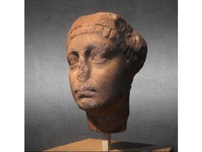 portre başhemşire tarama ve kopyaları <url> 3dscan 3dscanning 3d baskı büstü yaşlı İmparator saç modeli baş matron asil eski Roma heykel trending kadın 3d print model - Mito3D