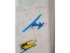 airplane model flight school sport & outdoors 3d print model - Mito3D