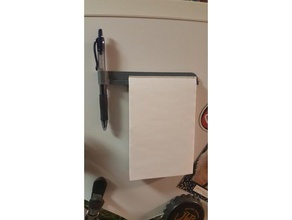 buzdolabı liste kalemlik ev 3d print model - Mito3D
