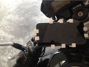 titulaire de l'iphone 7 vélo moto porte-outils & boîtes le iphone montage soutien 3d print model - Mito3D