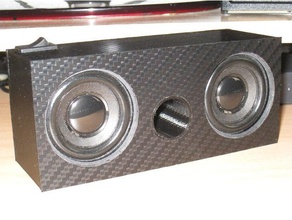 basic caixa de alto-falante o áudio 3d print model - Mito3D