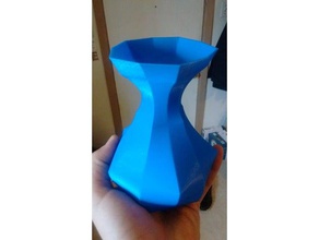 intersection vase math art 3d print model - Mito3D