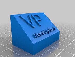 vp marching band office customized 3d print model - Mito3D