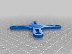brushed frame 55mm props 10mm motor holes r c vehicles 8520 quad drone fpv racing micro 3d print model - Mito3D