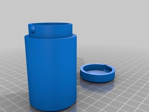 atomizador cuadro vaperesso cascada los contenedores personalizado 3d print model - Mito3D