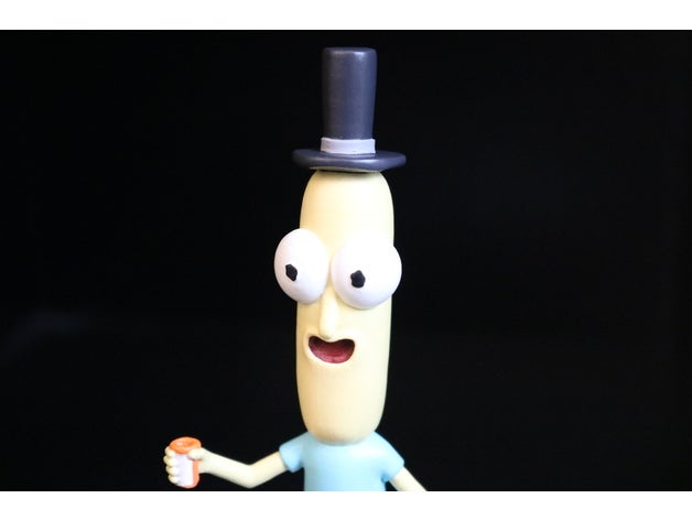 signor poopybutthole rick guarda il match video giochi figura 3D print model - Mito3D