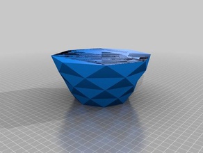 mon paramétrique personnalisé des pots de fleurs ménage 3d print model - Mito3D