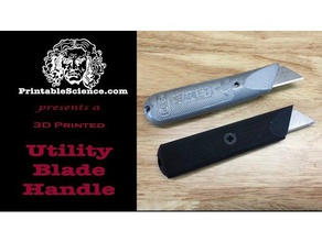 faca de punho ferramentas manuais 3d print model - Mito3D