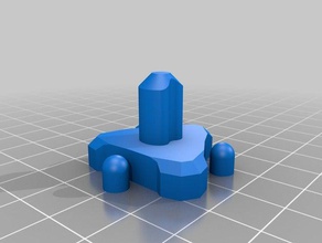simples girando t0p brinquedo & acessórios para jogos 3d print model - Mito3D