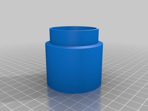 my customized pipes - vacuum hose adapter parts 3d print model - Mito3D