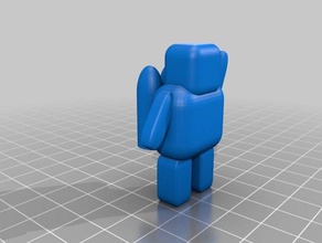 astrobot brinquedos & games robô brinquedo 3d print model - Mito3D