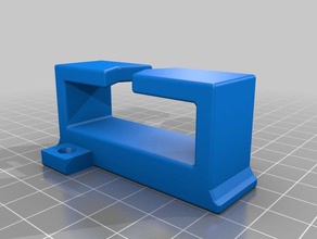 cable holder household tv television 3d print model - Mito3D