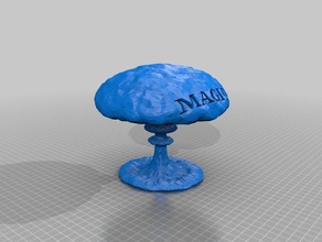 magic sculptures boom 3d print model - Mito3D