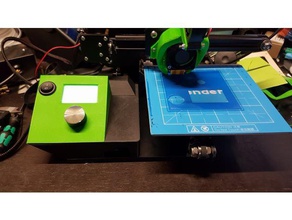ender-2 low profile control box 3d printer parts 3d print model - Mito3D