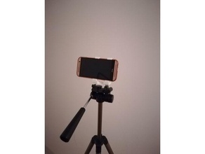 htc one m8 tripod holder camera 3d print model - Mito3D