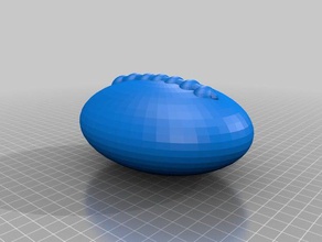 Fußball 3d-drucken tinkercad 3d print model - Mito3D