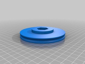 engranaje de gusano 144 5 16 la ingeniería personalizado 3d print model - Mito3D