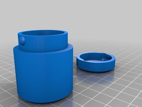 atomizador cuadro vandyvape pulso 24 los contenedores personalizado 3d print model - Mito3D