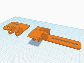 universal 10x10 cable chain brackets 3d printer parts 3d print model - Mito3D