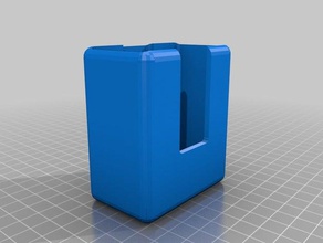 base para el control remoto personalizado 3d print model - Mito3D