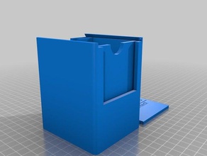il mio personalizzato deckbox giochi su misura 3d print model - Mito3D