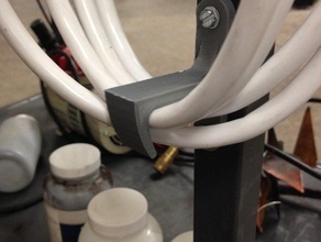 utilitário de gancho porta-ferramentas & caixas cabo alimentação cabide enrole 3d print model - Mito3D