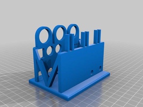 impresora estante de herramientas Impresora 3d accesorios rack soporte la herramienta 3d print model - Mito3D
