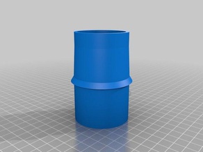 my customized dust collector nozzle creator 4 machine tools 3d print model - Mito3D
