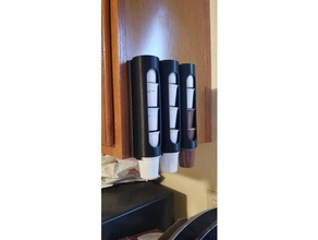 k-cup dispenser cucina & sala da pranzo kcup krieg 3d print model - Mito3D