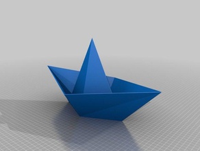 super bateaux de papier jouets & jeux 3d print model - Mito3D