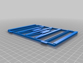 chemin de fer ho top doulble pont en acier L'impression 3d 3d print model - Mito3D