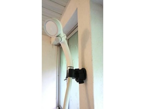 shower holder swivel adjustment bathroom 3d print model - Mito3D