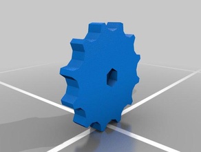 rueda de cama nivel tronxy x5s m3 tuerca Impresora 3d las piezas 3d print model - Mito3D