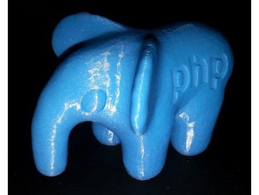 elephpant heykeller php 3d print model - Mito3D