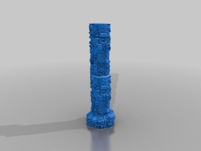 o lsd pilar edifícios e estruturas 3d print model - Mito3D
